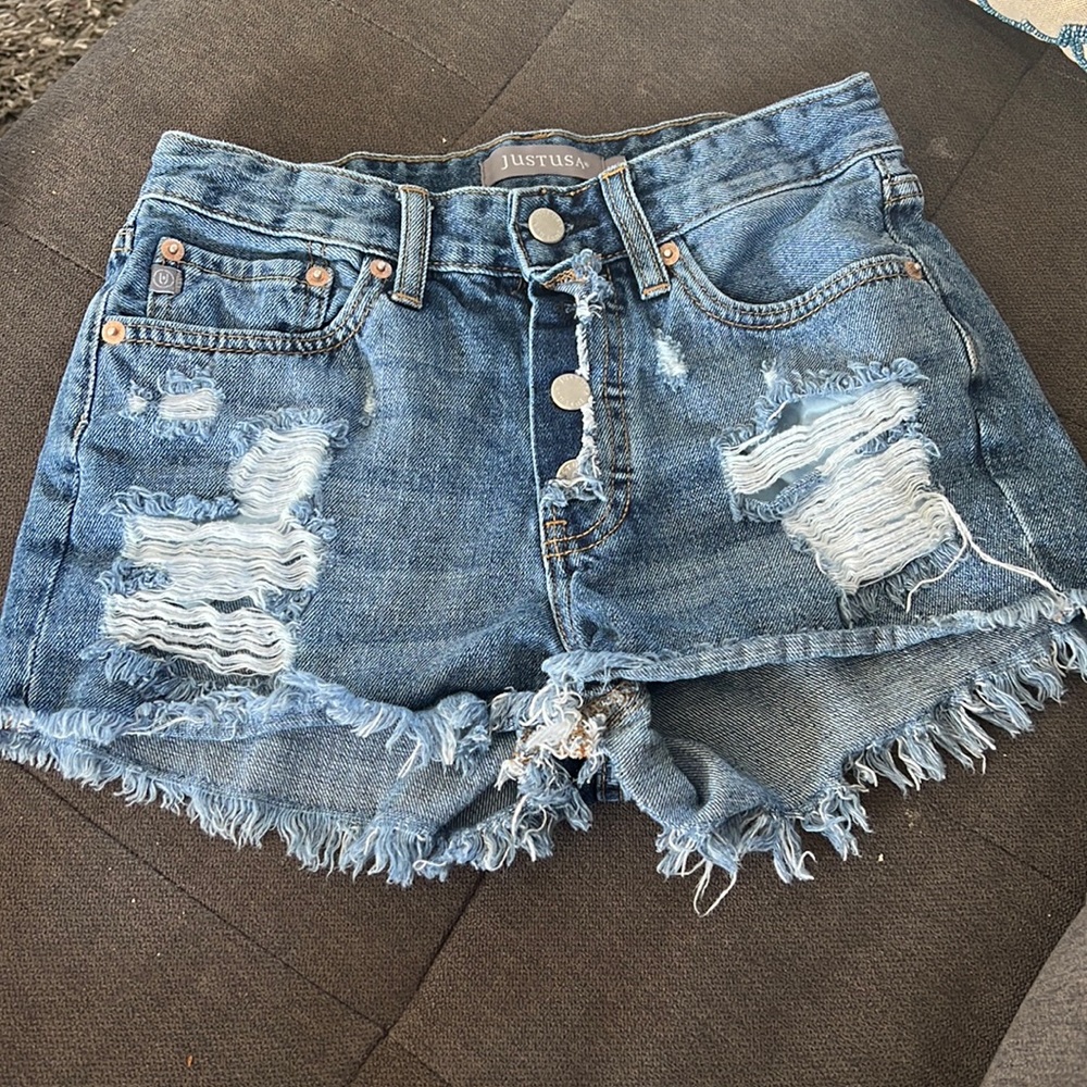 XS Just USA JEAN SHORTS